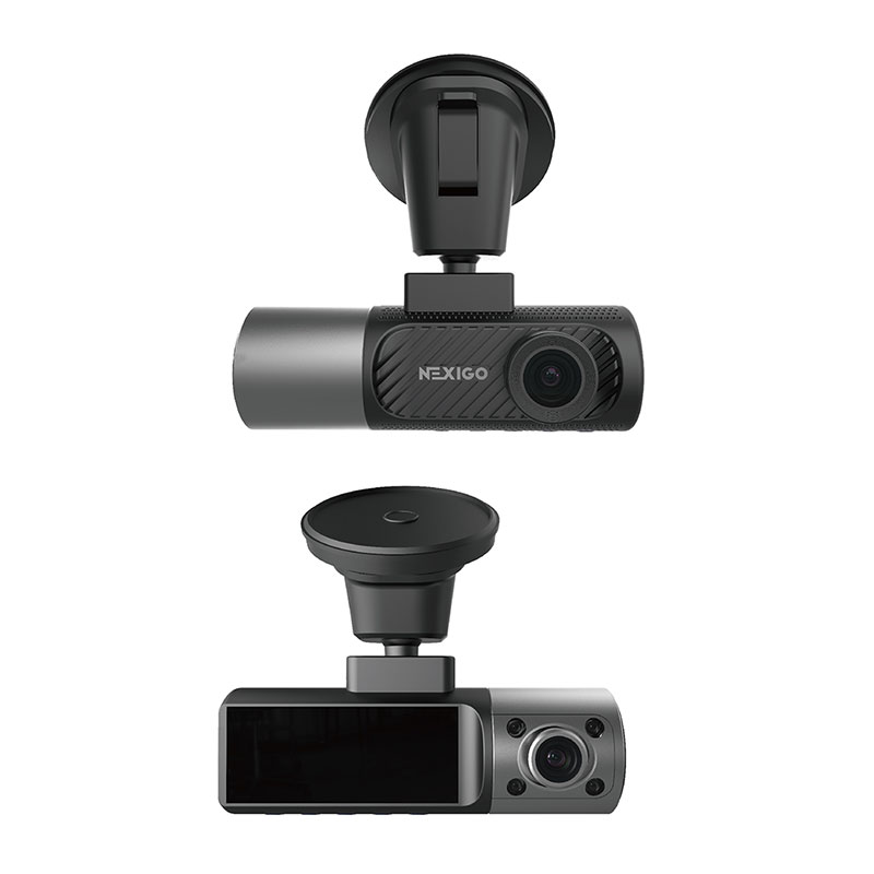 3-Kanal-Dashcam vorne und hinten, integriertes 5-GHz-WLAN-GPS